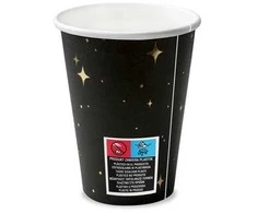 PartyDeco Kubeczki juoda 260ml A6 KPP27-010-EU3 89287
