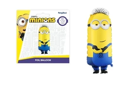 PartyDeco Minion Tim folijos balionas 40x100 cm mišrus 30398