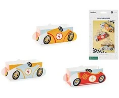 Teka Dėžutės užkandžiams "Cars" 3 vnt 7,5*17*7,5cm