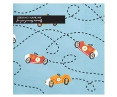 Party Deco PartyDeco Serwetki Autka 33x33 mix A12 27565