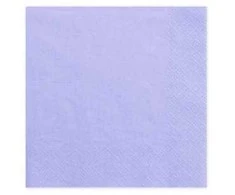 PartyDeco Servetėlės 3 sluoksnių violetinės