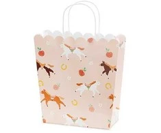 PartyDeco Torebka na prezenty Konie 23x22x8,5mix TNP33 35638