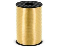 Party Deco Juostelė balionams auksinė 5mm/225m