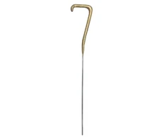 PartyDeco Zimne ognie Cyfra 7 auksinė 15cm 99098