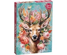 Cherry Pazzi CherryPazzi dėlionė Flower Deer 1000 det