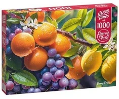 Cherry Pazzi CherryPazzi dėlionė Sunny Fruits 1000 det