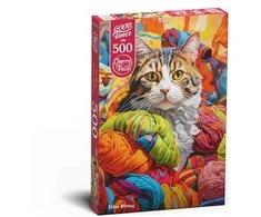 Cherry Pazzi CherryPazzi dėlionė Feline Whimsy 500 det
