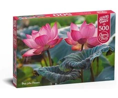 Cherry Pazzi CherryPazzi dėlionė Rožinė Lotus flowers 500 det