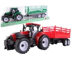 Pro Kids Traktor su przyczepą burtową mix