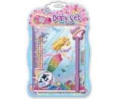 Pulio Pecoware dienoraštis su rašikliu - Mermaid