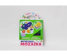 Ranok Rytinė blizgi mozaika 3in1 Spalvingi rykliai+grat.88979