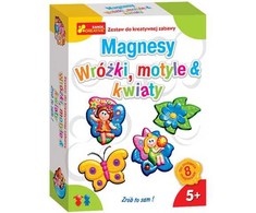 Ranok Rytas MAGNETAI FĖMĖS DRUGELĖS GĖLĖS KŪRYBINGOS LINKSMAS RYTAS
