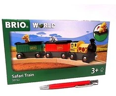 Ravensburger Brio geležinkelis BRIO traukinys Safaris 33722