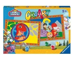 Ravensburger *****RAV CreArt vaikams Junior:Dino Ranch 23559