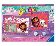 Dėlionė „Ravensburger“ – „CreArt Gabby's Dollhouse“.