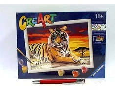 Ravensburger CreArt spalvinimo knygelė vaikams - Tigras