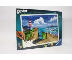 Tapymas pagal skaičius CreArt Holiday on the Baltic Sea 23547 Ravensburger