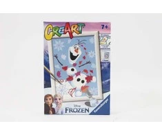 Dažymas CreArt vaikams: Šaldyti: žavinga Olaf 201723 RAVENSBURGER Tapyba pagal skaičius