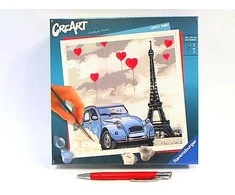 Ravensburger CreArt Paris spalvinimo knyga