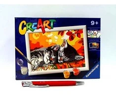 Ravensburger CreArt spalvinimo knygelė vaikams Rudens katės