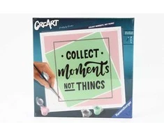Dėlionė Tapymas pagal skaičius CreArt Collect Moments Not Things 20270 Ravensburger