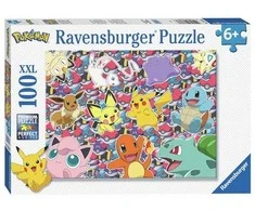 Ravensburger Dėlionė 100 vnt. - Pokémonai