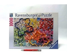 Ravensburger Dėlionė 1000 vnt. - Spalvingos dėlionės dalys