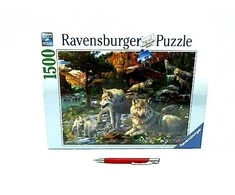Ravensburger Dėlionė 1500 vnt. - Pavasario vilkai