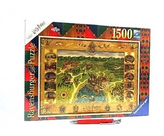 Ravensburger Dėlionė 1500 vnt. - Hogvartso žemėlapis
