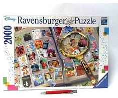 Ravensburger Dėlionė 2000 vnt. - Pašto ženklų kolekcija