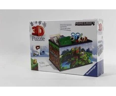 Ravensburger 3D Dėlionė 216 vnt. - Minecraft dėžutė