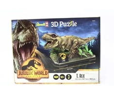 Dėlionė Revell – 3D galvosūkis Juros laikų pasaulis – Tiranozauras (600241)