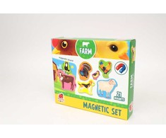 Dėlionė Magnetinis rinkinys su lenta Roter Kafer Farm