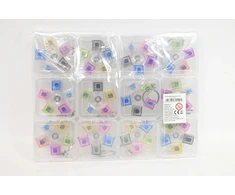 Rozne Ciekawe *****LED raktų pakabuko spragtelėjimo/dėžutės formos mygtukas SQ-1009 01025