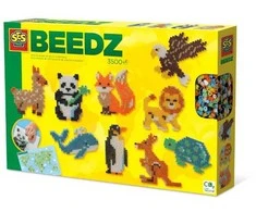 Dėlionė Ses Creative SES BEEDZ wiat zwierzšt 06207 62071