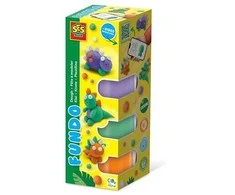 SES Creative – Tešla – FunDo Dinos 3x90gr 1x40gr – (S00812)