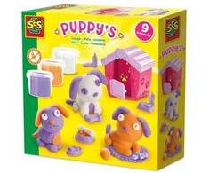 Dėlionė Ses_Creative Modelino rinkinys su įrankiais SES Creative Puppy’s 00505
