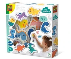 SES Creative – vonios laikas – putplasčio dinozaurai – (S13214)