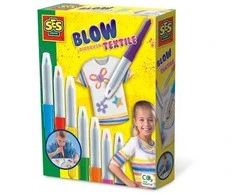 Amatų žaidimas SES Creative Blow Airbrush Textile