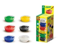 SES Creative – Plakatų dažai 6x45ml – (S00381)