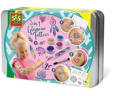 Ses Creative SES Kreat.zabawa Madingos tatuiruotės 3in1 14155 41554
