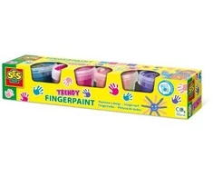 SES Creative – Fingerpaint Trendy 4x110ml – (S00392)