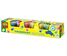 SES Creative – Fingerpaint Primary 4x110ml – (S00391)