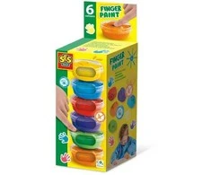 SES Creative – Fingerpaint 6x45ml – (S00398)