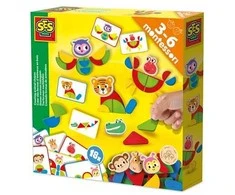 SES MONTESSORI Rinkinys „Linksmieji gyvūnėliai“