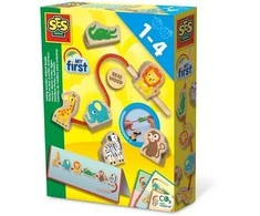 Ses_Creative Creative kit SES Creative Lacing Animal Beads 14487