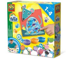 SES Creative – Mano pirmasis – Fingerpaint Animals – (S14444)