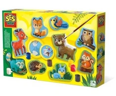 Ses_Creative Kūrybos rinkinys SES Creative Forest Animals 01134