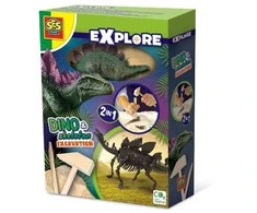 SES Creative – Kasinėjimas – Triceratops ir skeletas – (S25094)