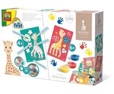 SES CREATIVE – Sophie the Giraffe – dažymas ir tapyba